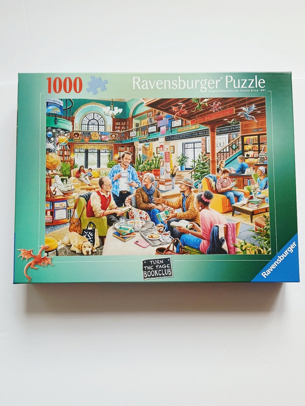Turn the Page Bookclub 1000-piece puzzle by Ravensburger